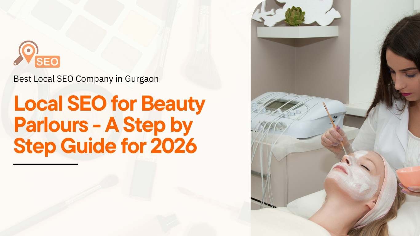 Local SEO for beauty parlours guide 2026 showing a cosmetologist giving a facial treatment to a client in a beauty salon.